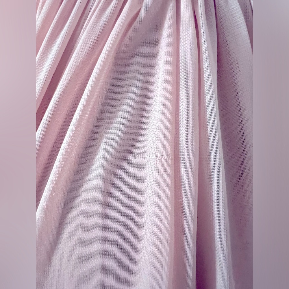 DAVID’S BRIDAL LONG CHIFFON ASYMMETRIC NECKLINE GREEK ROMAN TOGA DRESS SIZE 14 - Picture 12 of 12